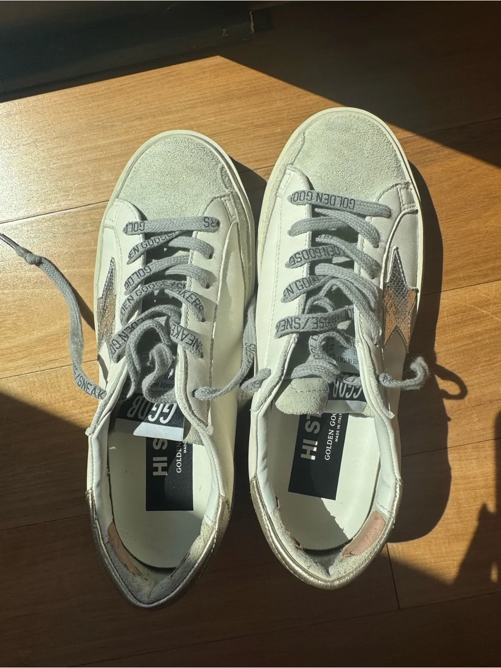 Golden Goose side wear